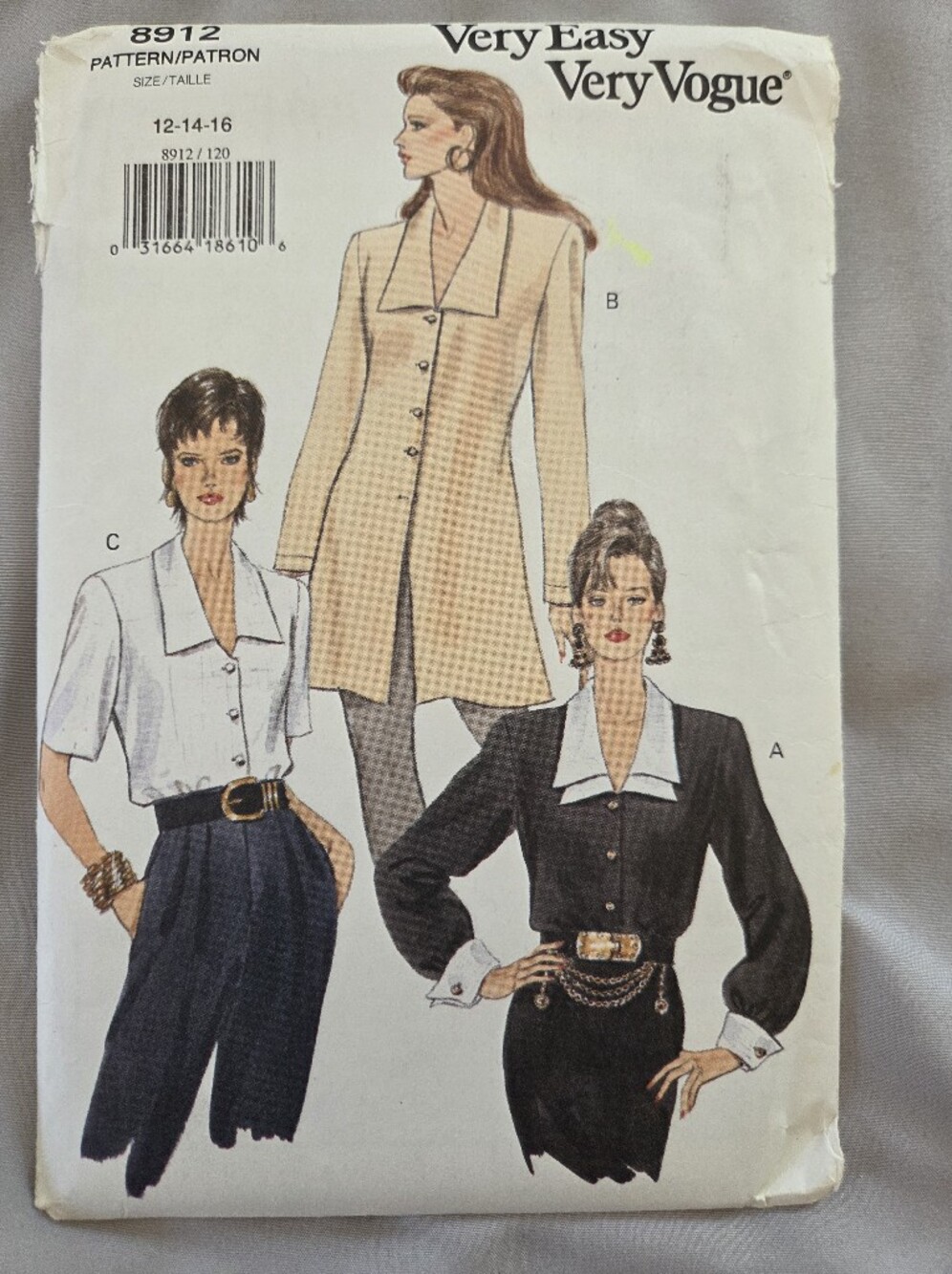 Vogue 8912 Sewing Pattern